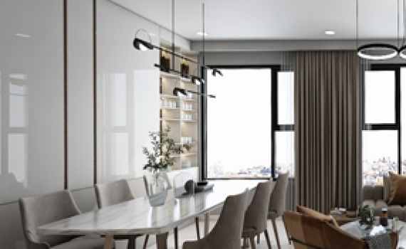 Thiết kế thi công hoàn thiện nội thất căn hộ Quận 10
