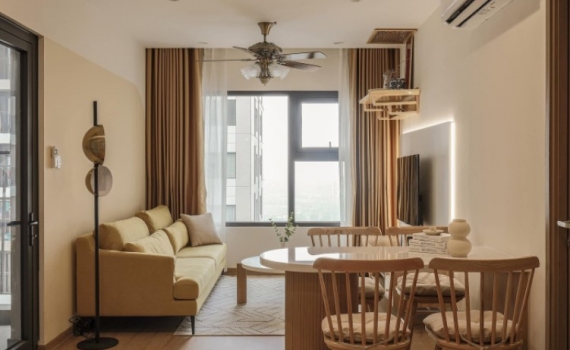 MẪU CĂN HỘ 60M2 PHONG CÁCH NHẬT BẢN