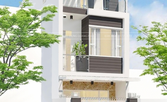 Thi công nhà phố hiện đại mặt tiền quận 7 - Chú Hưng