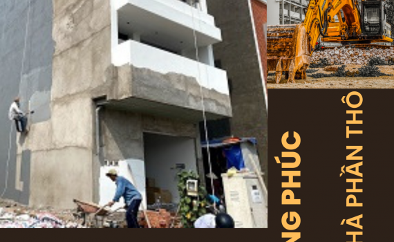 Xây nhà phần thô cần lưu ý những gì