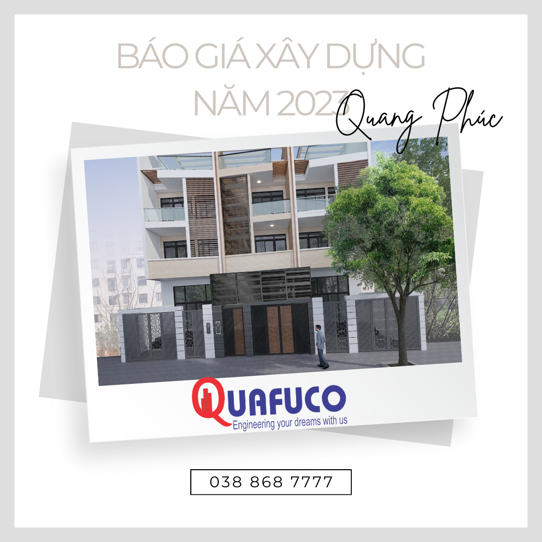 BÁO GIÁ XÂY NHÀ TRỌN GÓI  NĂM 2025